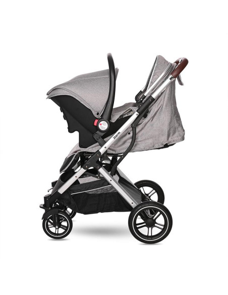 10021692302,Carucior pentru nou-nascut Storm, pana la 22 kg, cadru aluminiu, Opaline Grey 10021692302,Carucior pentru nou-nascut Storm, pana la 22 kg, cadru aluminiu, Opaline Grey