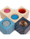 34045,Set 8 cuburi senzoriale din lemn
