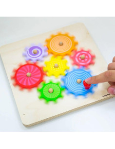 BJ946,Puzzle din lemn cu rotite 2