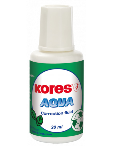 Set Corector Fluid Cu Burete (Apa) 25 G Kores, 10 buc/Set Set Corector Fluid Cu Burete (Apa) 25 G Kores, 10 buc/Set