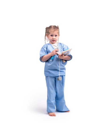 34066,Set costum si accesorii doctor pentru copii