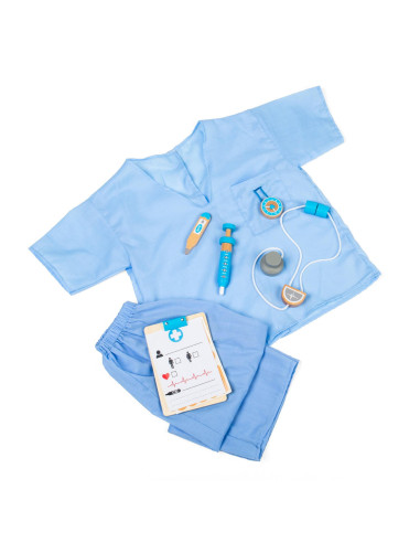 34066,Set costum si accesorii doctor pentru copii