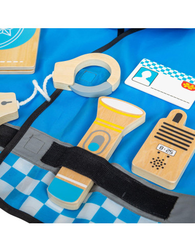 35002,Set costum si accesorii politist pentru copii