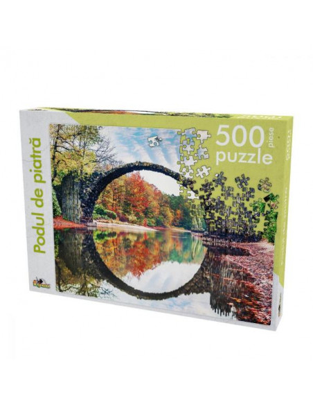 Puzzle Noriel, Podul de piatra, 500 piese,NOR5243