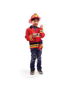 34068,Set costum si accesorii pompier pentru copii