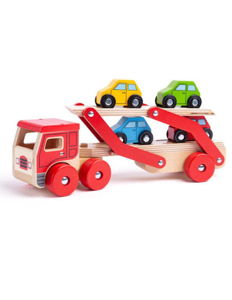 BJ797,Camion cu platforma pentru masinute