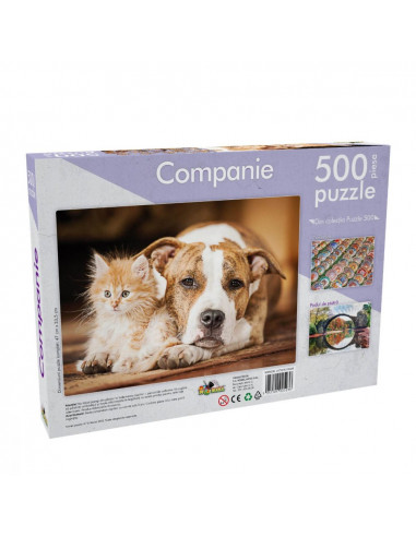 Puzzle Noriel, Animale de companie, 500 piese,NOR5236