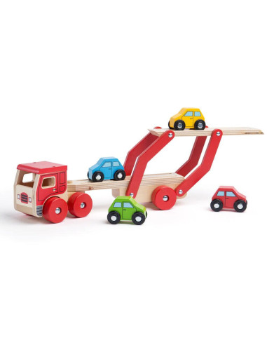 BJ797,Camion cu platforma pentru masinute