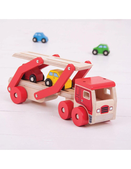 BJ797,Camion cu platforma pentru masinute