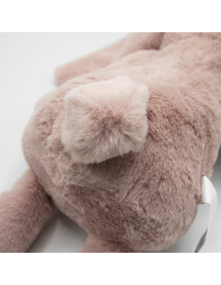 UP-bj_663_2,Jucarie din plus pentru copii BabyJem Sleeping Mate Midi Bunny (Culoare: Roz)