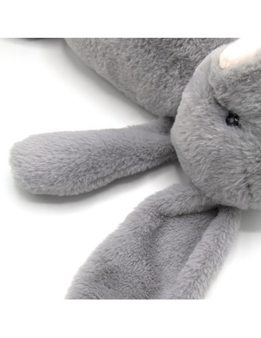UP-bj_663_2,Jucarie din plus pentru copii BabyJem Sleeping Mate Midi Bunny (Culoare: Roz)
