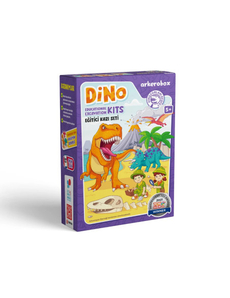 UP-ARK2162,Arkerobox - Set arheologic educational si puzzle 3D, Dino