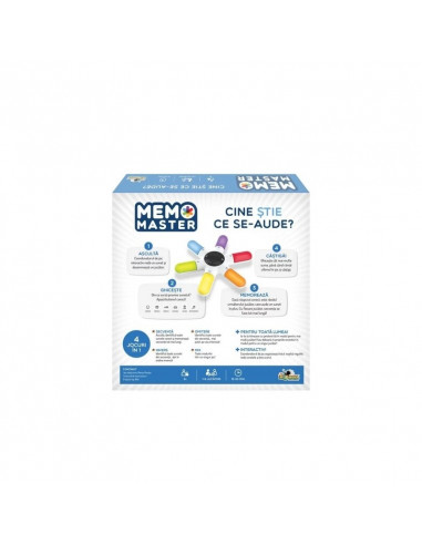 Joc interactiv Noriel Memo Master - Cine stie ce se Joc interactiv Noriel Memo Master - Cine stie ce se