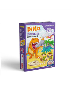UP-ARK2162,Arkerobox - Set arheologic educational si puzzle 3D, Dino 2