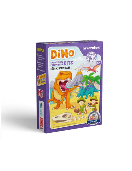 UP-ARK2162,Arkerobox - Set arheologic educational si puzzle 3D, Dino