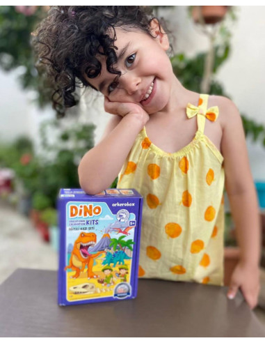 UP-ARK2162,Arkerobox - Set arheologic educational si puzzle 3D, Dino