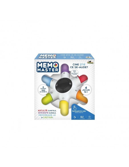 Joc interactiv Noriel Memo Master - Cine stie ce se Joc interactiv Noriel Memo Master - Cine stie ce se
