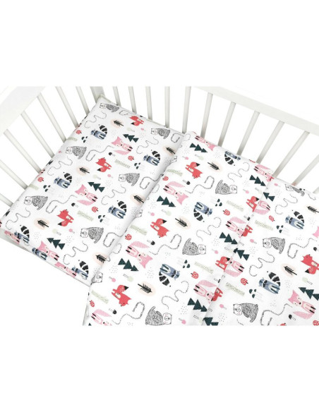 BN-6426972024778,Lenjerie patut cu 3 piese, MimiNu, Pentru patut 120x60 cm, Cu protectie laterala, Din bumbac certificat Oeko Te BN-6426972024778,Lenjerie patut cu 3 piese, MimiNu, Pentru patut 120x60 cm, Cu protectie laterala, Din bumbac certificat Oeko Te