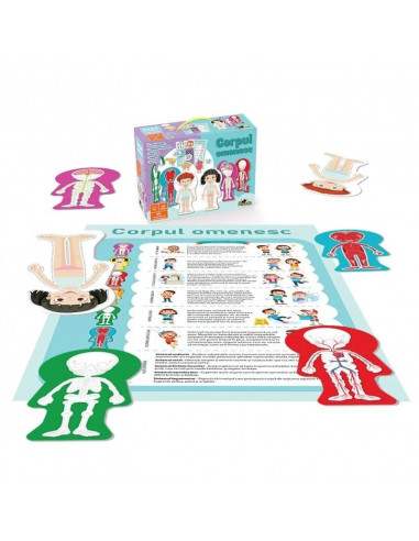 Puzzle educativ Noriel, Corpul omenesc,NOR5434