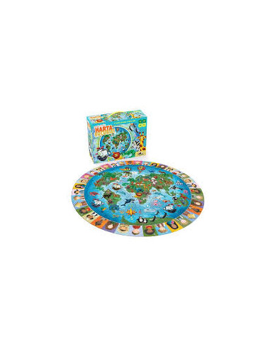 Puzzle Circular Noriel - Harta Bucuriei,NOR5427