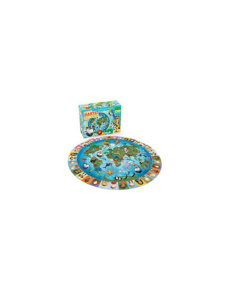 Puzzle Circular Noriel - Harta Bucuriei,NOR5427