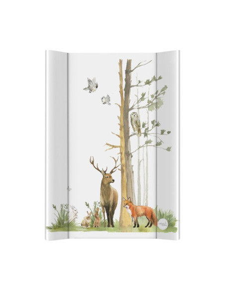 BN-W-216-000-724,Saltea de infasat, Ceba Baby, Basic, 50x70 cm, Atasabila la patut, Fara BPA, 0 luni+, Woodland
