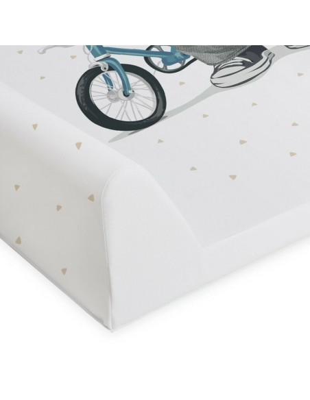 BN-W-203-132-686,Saltea de infasat, Ceba Baby, Confort, 50x70 cm, Atasabila la patut, Fara BPA, 0 luni+, Fluffy Puffy Bart