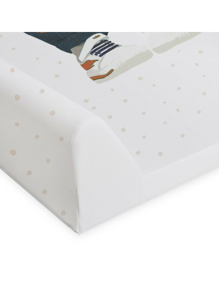 BN-W-203-132-682,Saltea de infasat, Ceba Baby, Confort, 50x70 cm, Atasabila la patut, Fara BPA, 0 luni+, Fluffy Puffy Joe