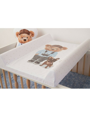 BN-W-203-132-685,Saltea de infasat, Ceba Baby, Confort, 50x70 cm, Atasabila la patut, Fara BPA, 0 luni+, Fluffy Puffy Lizzy