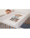 BN-W-203-132-685,Saltea de infasat, Ceba Baby, Confort, 50x70 cm, Atasabila la patut, Fara BPA, 0 luni+, Fluffy Puffy Lizzy