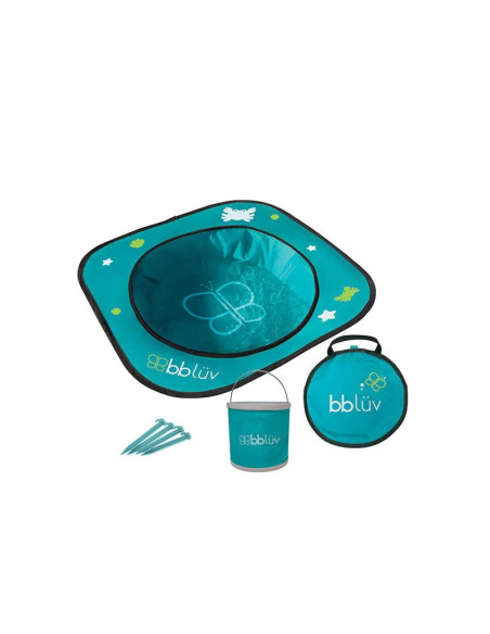 BN-BBL-B0128,Piscina copii, Bbluv, Arena, Usoara si pliabila, Include o galeata si geanta de transport, Sistem pop-up, 75x20 cm,