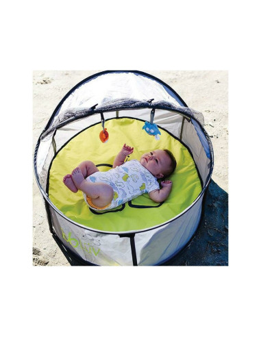 BN-BBL-B0103,Cort de joaca, BBluv, Nido Mini, Cu plasa de tantari, Anti UV, Sistem pop-up, Ideal pentru plaja sau parc, Include 
