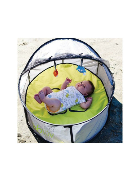 BN-BBL-B0103,Cort de joaca, BBluv, Nido Mini, Cu plasa de tantari, Anti UV, Sistem pop-up, Ideal pentru plaja sau parc, Include 