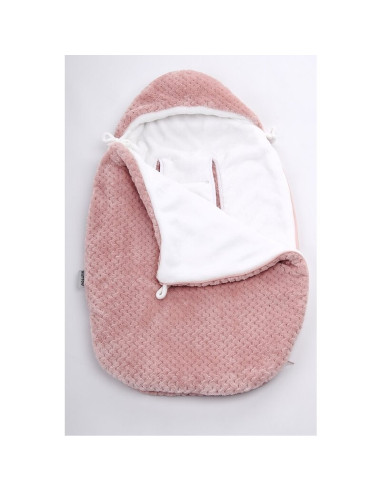 BN-877664,Saculet pentru vreme rece, Nattou, Pentru scaun auto, Universal, Material moale, 70 cm, Cu spatii pentru centurile aut