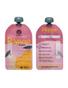 BN-901999,Set de pungi, Petite&Mars, Papoo, Pentru mancare, Reutilizabile, Perfect pentru calatorii, Fara BPA, 150 ml, Multicolo