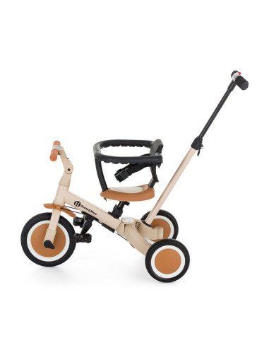 BN-613818,Tricicleta, Petite&Mars, Turbo, 5 in 1, Multifunctionala, Vehicul de impins, Bicicleta cu/fara pedale, Cu maner de ghi