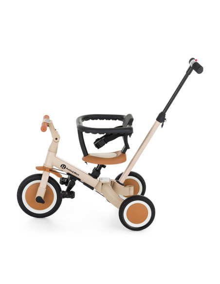 BN-613818,Tricicleta, Petite&Mars, Turbo, 5 in 1, Multifunctionala, Vehicul de impins, Bicicleta cu/fara pedale, Cu maner de ghi