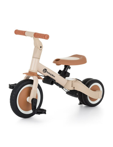 BN-613818,Tricicleta, Petite&Mars, Turbo, 5 in 1, Multifunctionala, Vehicul de impins, Bicicleta cu/fara pedale, Cu maner de ghi