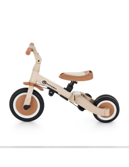 BN-613818,Tricicleta, Petite&Mars, Turbo, 5 in 1, Multifunctionala, Vehicul de impins, Bicicleta cu/fara pedale, Cu maner de ghi