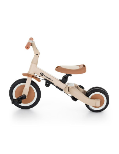 BN-613818,Tricicleta, Petite&Mars, Turbo, 5 in 1, Multifunctionala, Vehicul de impins, Bicicleta cu/fara pedale, Cu maner de ghi