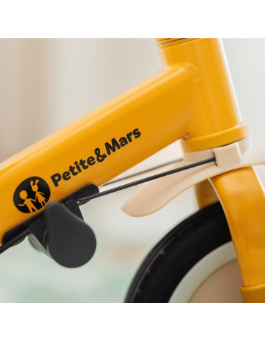 BN-613818,Tricicleta, Petite&Mars, Turbo, 5 in 1, Multifunctionala, Vehicul de impins, Bicicleta cu/fara pedale, Cu maner de ghi