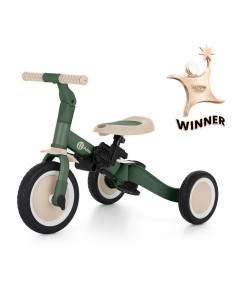 BN-613817,Tricicleta, Petite&Mars, Turbo, 5 in 1, Multifunctionala, Vehicul de impins, Bicicleta cu/fara pedale, Cu maner de ghi 2