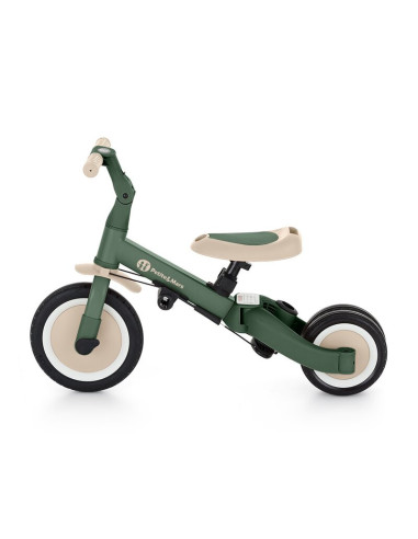 BN-613817,Tricicleta, Petite&Mars, Turbo, 5 in 1, Multifunctionala, Vehicul de impins, Bicicleta cu/fara pedale, Cu maner de ghi