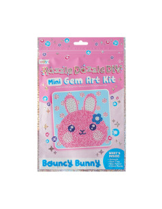 161-086,Mini Atelier creativ DIY cu diamante - Bouncy Bunny