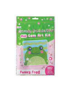 161-087,Mini Atelier creativ DIY cu diamante - Funny Frog