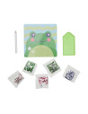 161-087,Mini Atelier creativ DIY cu diamante - Funny Frog