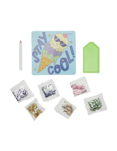 161-083,Mini Atelier creativ DIY cu diamante - Cool Icecream 2