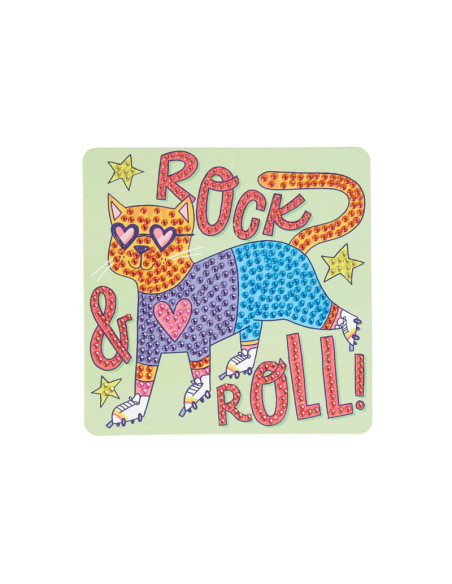 161-084,Mini Atelier creativ DIY cu diamante - Rolling Rocker