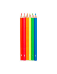 128-167,Creioane Colorate Neon Jumbo Brights - set de 6 2