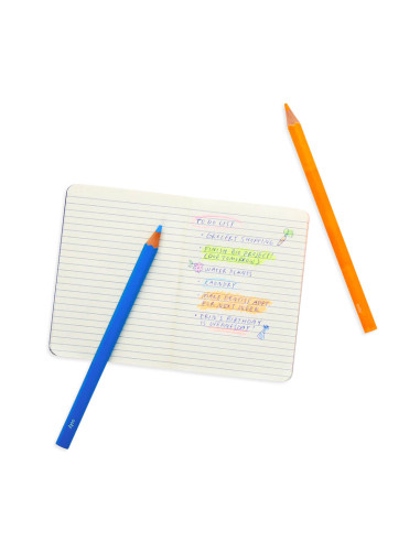 128-167,Creioane Colorate Neon Jumbo Brights - set de 6